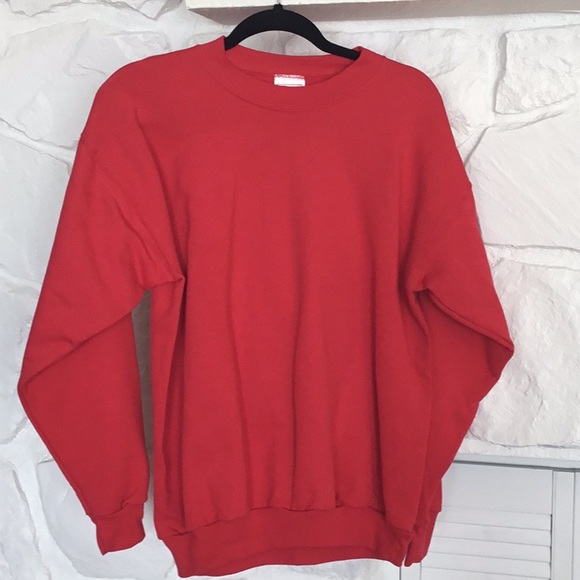 Hanes Sweaters - Woman’s Red Medium Sweatshirt NWOT
